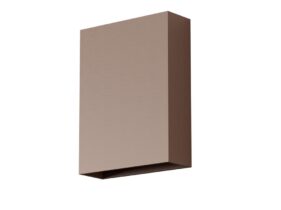MEMPHIS LED-Wandlampe in Bronze gebürstet