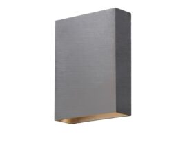 MEMPHIS LED-Wandlampe in Gunmetal
