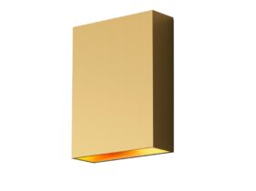 MEMPHIS LED-Wandlampe in Warmgold
