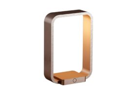 MODESTO LED-Tischleuchte – Elegante Lichtakzente in edlem Bronze gebürstet