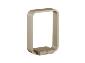 MODESTO LED-Tischleuchte – Elegante Lichtakzente in edlem Champagner