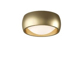 MONTANA LED-Deckenleuchte in der Farbe gold gebürstet von mondilux