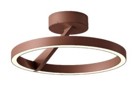 OREGON LED-Deckenlampe in der Farbe bronze gebürstet von mondilux