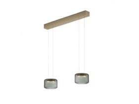 SIDRA-2 LED-Hängeleuchte effekt bronze von Knapstein Germany