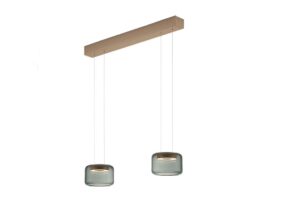 SIDRA-2 LED-Hängeleuchte sand metallic von Knapstein Germany