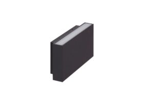 Dimmbare BOX1 LED-Wandleuchte schwarz von mondilux