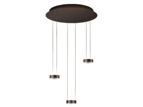 ZERA-RONDO Pendelleuchte schwarz von Knapstein Germany