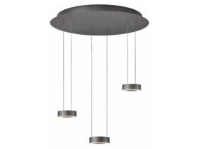 ZERA-RONDO Pendelleuchte graphit von Knapstein Germany ZERA-RONDO Pendelleuchte graphit von Knapstein Germany